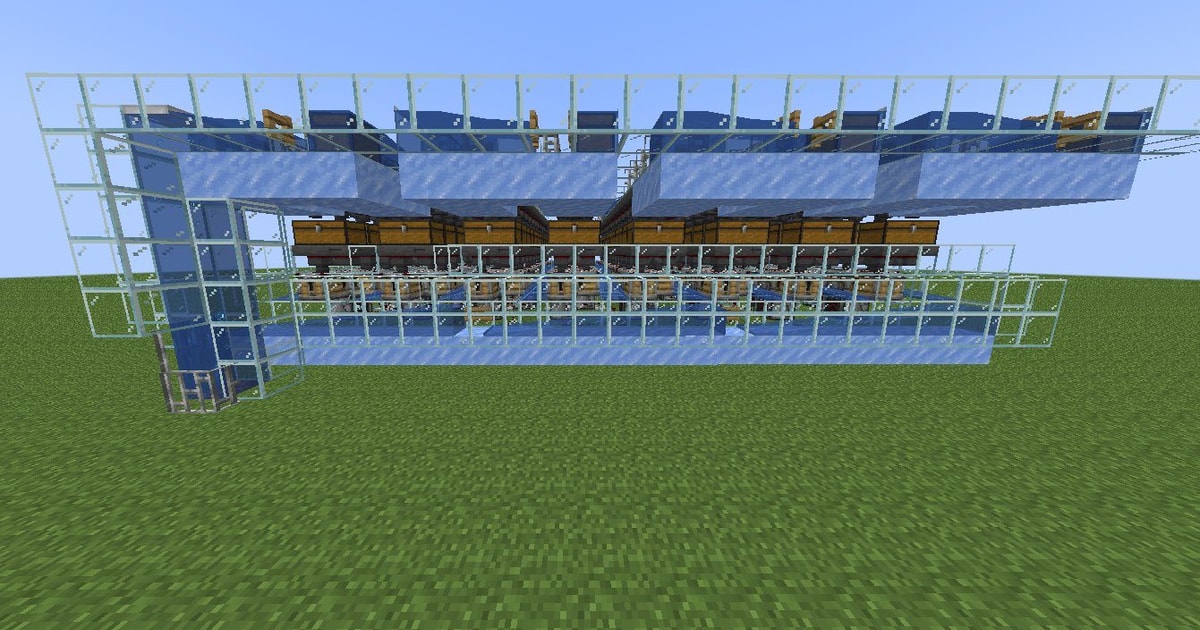 Minecraft Bone Build Mini One module bone block crafter Minecraft Schematic | donut.build