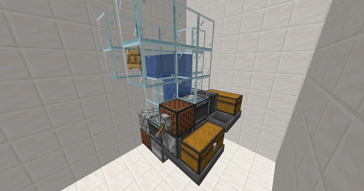 Micro kelp farm 1.5m/hour Minecraft Schematic | donut.build