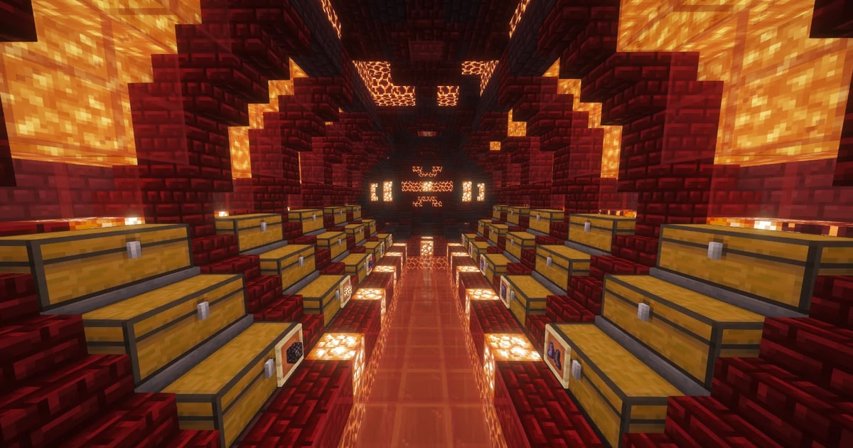 Tazdy's Nether Stash Minecraft Schematic | donut.build