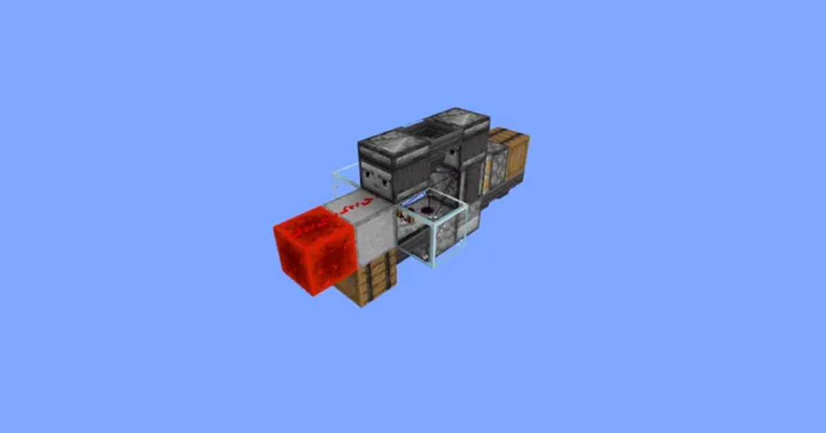 Easy shulker loader Minecraft Schematic | donut.build