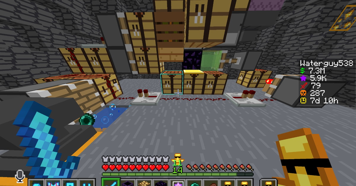 Tp trap Minecraft Schematic | donut.build