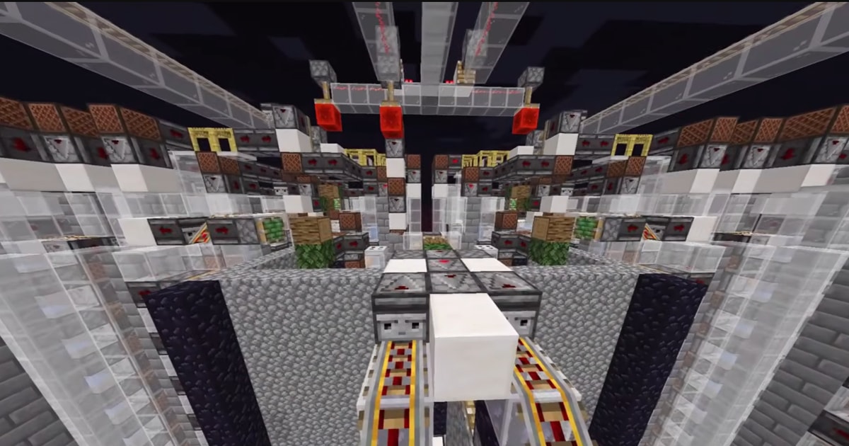 Basalt Farm Minecraft Schematic | donut.build