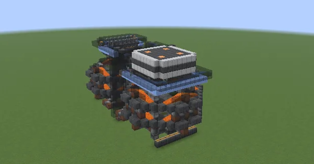 Modularity Minecraft Wensset no cobble bonemeal farm (4 modules) Minecraft Schematic | donut ...