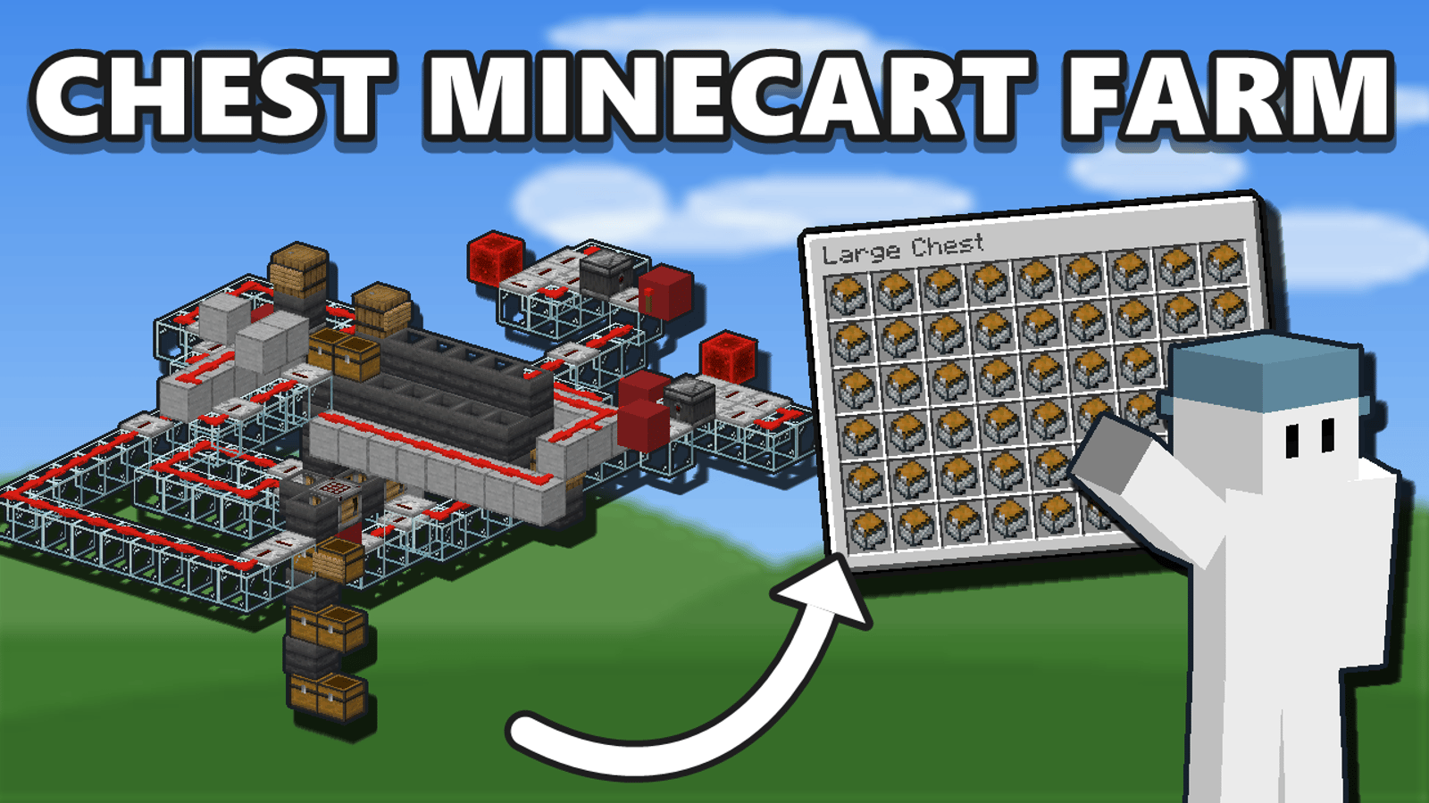 Minecart FARM 100M/h image 1