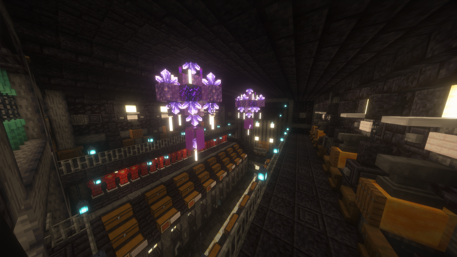 Big Blackstone & Amethyst Stash w/ Gambling Stations Auto Regear Stasis and Armor Display by Systym_ image 2