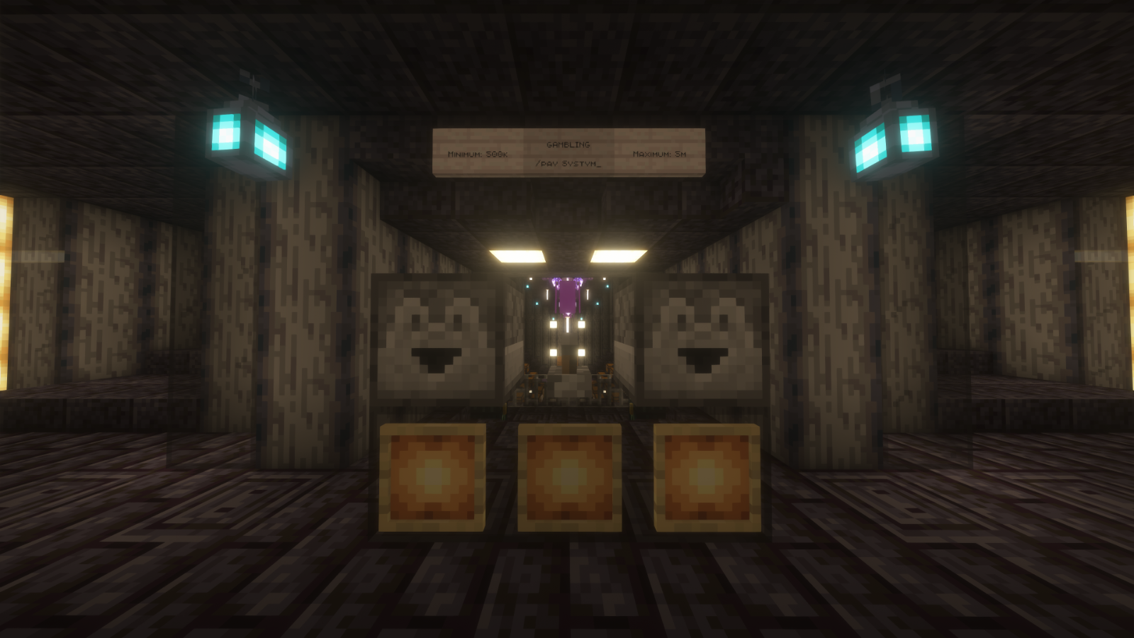 Big Blackstone & Amethyst Stash w/ Gambling Stations Auto Regear Stasis and Armor Display by Systym_ image 4