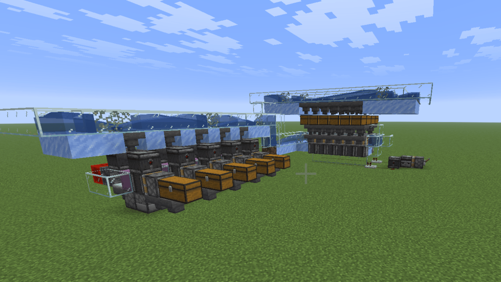 auto crafter with 5 shulker loaders image 1