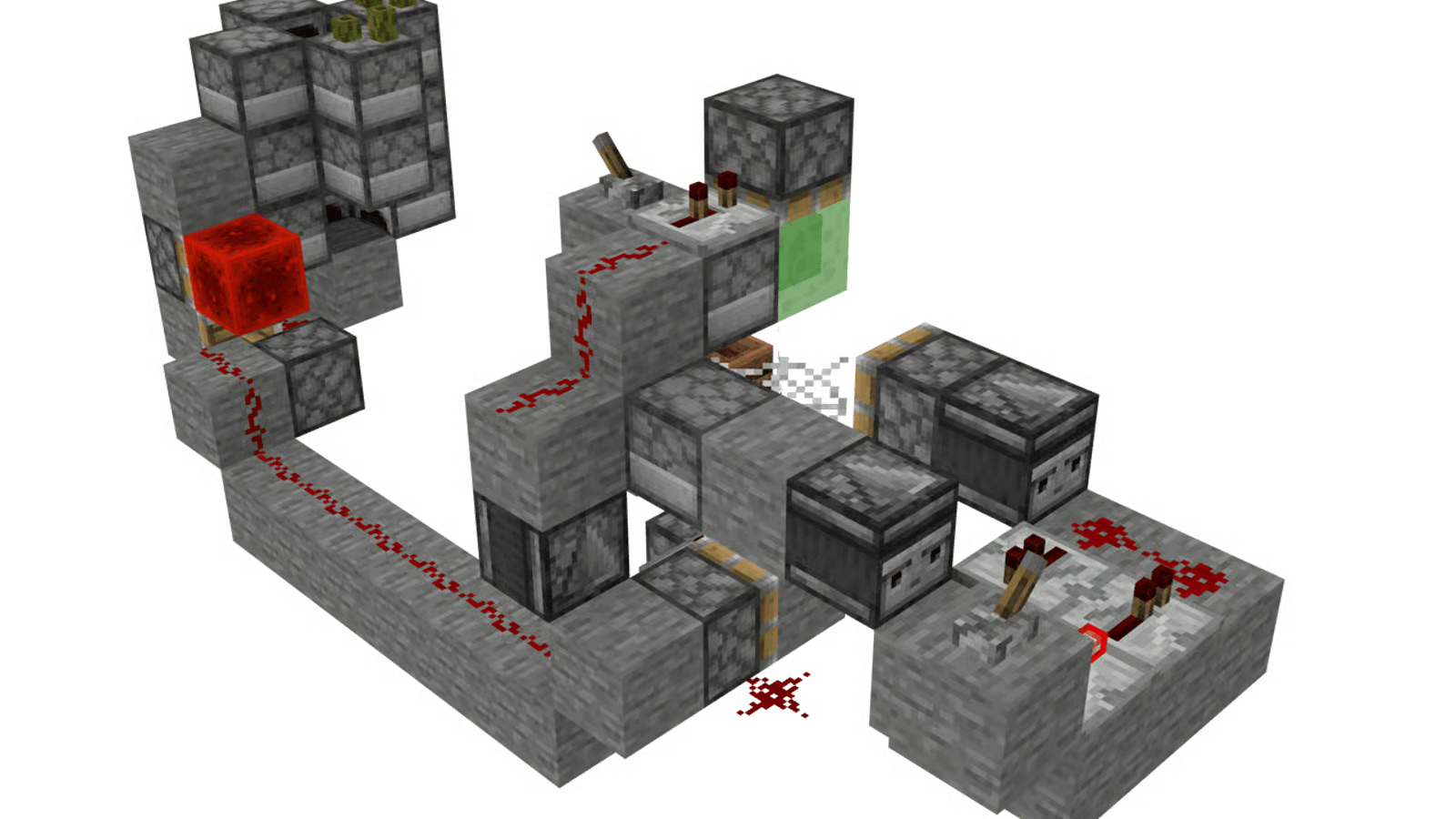 Rail gun trap ( wind charge ) image 1