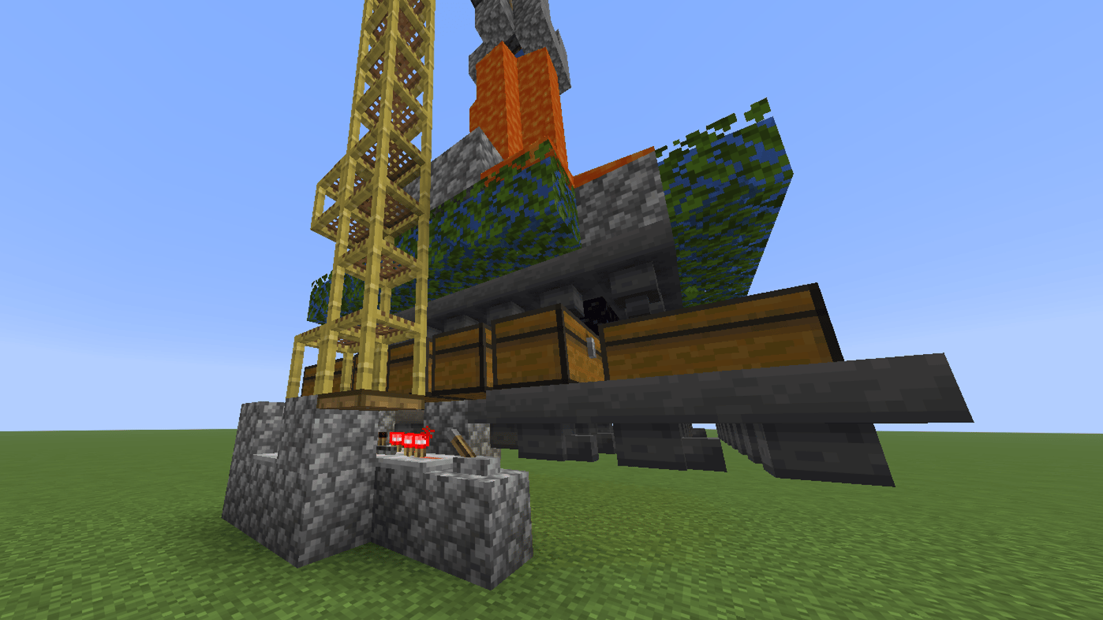 Greyysen's 1 Lava Source Cobblestone Farm image 3