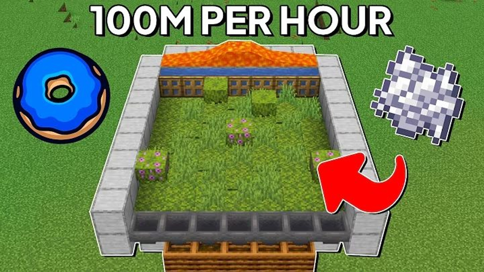 Fast & Efficient Bonemeal Farm Design by BasicRedstone image 2