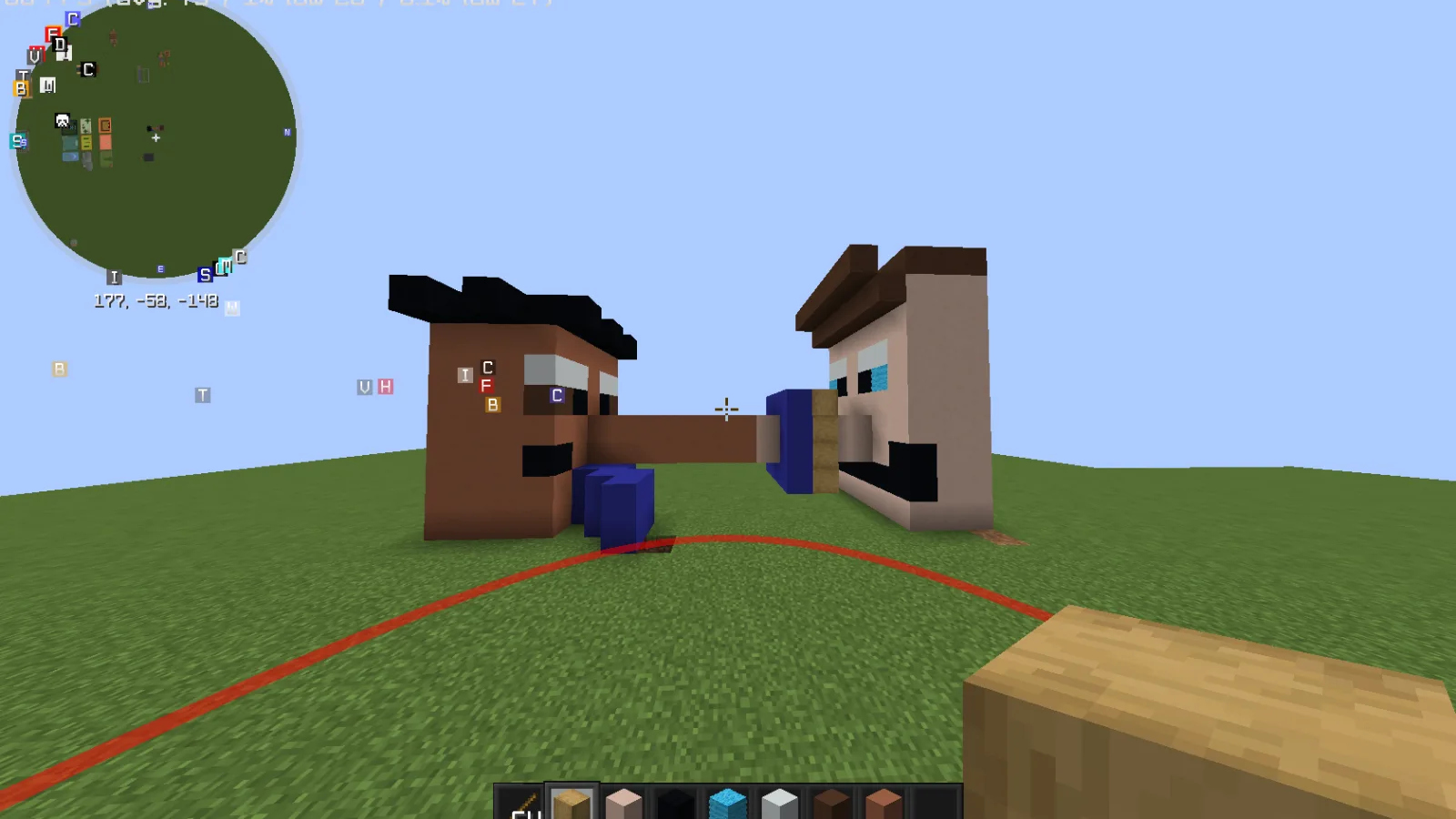 farex and drdonut statue image 1