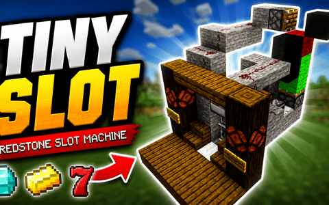 Tiny Slot – Compact Minecraft Redstone Slot Machine thumbnail