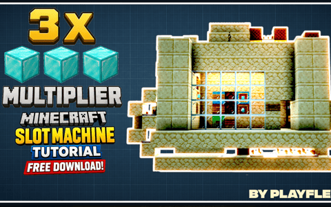 3X Multiplier Slot – Minecraft Redstone Casino Machine thumbnail