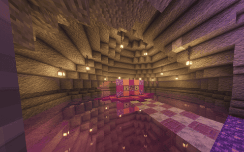 _itsxyx's amethyst  stash (with 2 people regear, gamble station and arrow game) thumbnail