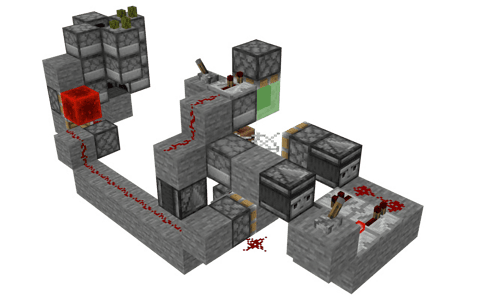 Rail gun trap ( wind charge ) thumbnail