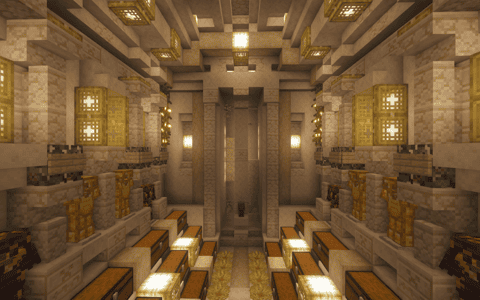 Sandstone build for donutsmp designed by (gamblingzaz) thumbnail